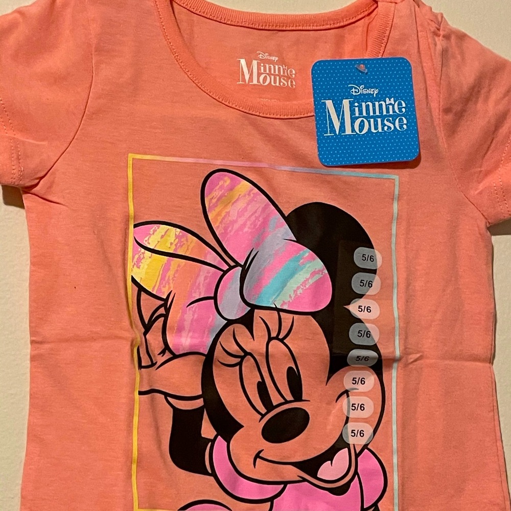 Disney shirt Minnie Mouse Girl New!